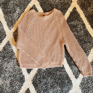 H&M Pink Sweater Brand New